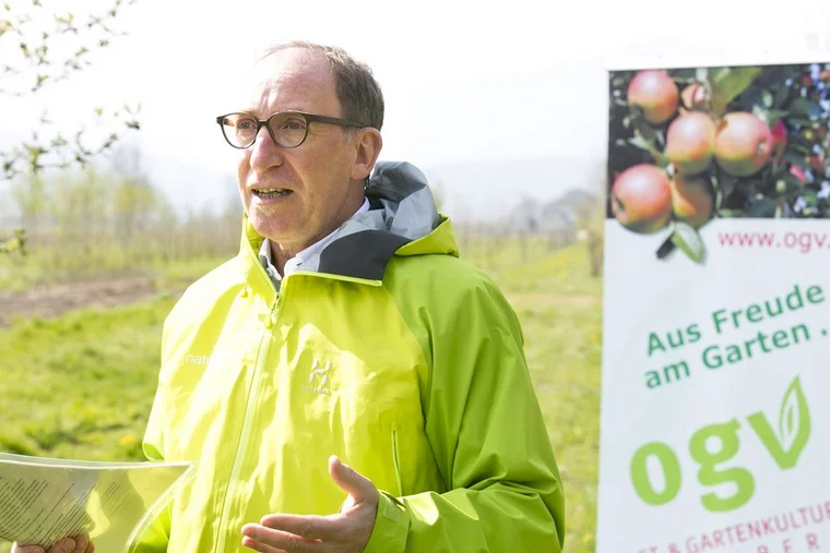 Rankweil am 19.4.2021 PK Pressekonferenz OGV Obst und Gartenkul